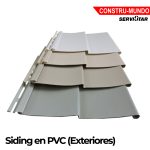 Siding en PVC (Exteriores)